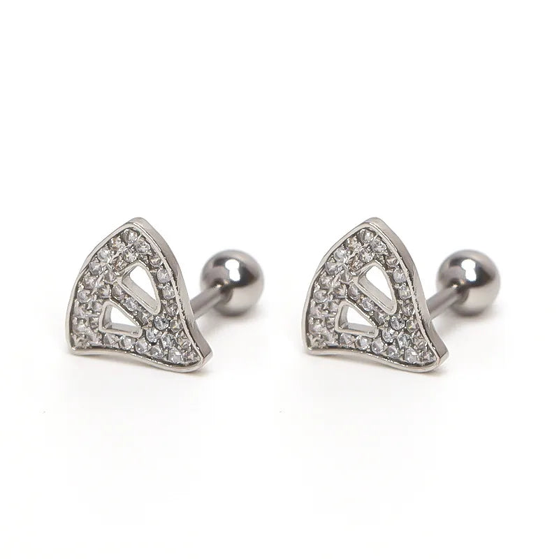 Men's Geometric Stainless Steel Ear Cuff