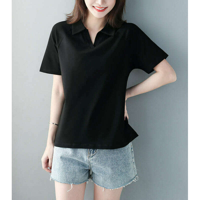 womens-cotton-stretch-polo-shirt---short-sleevesmiling-maria---everything-for-women-34695213