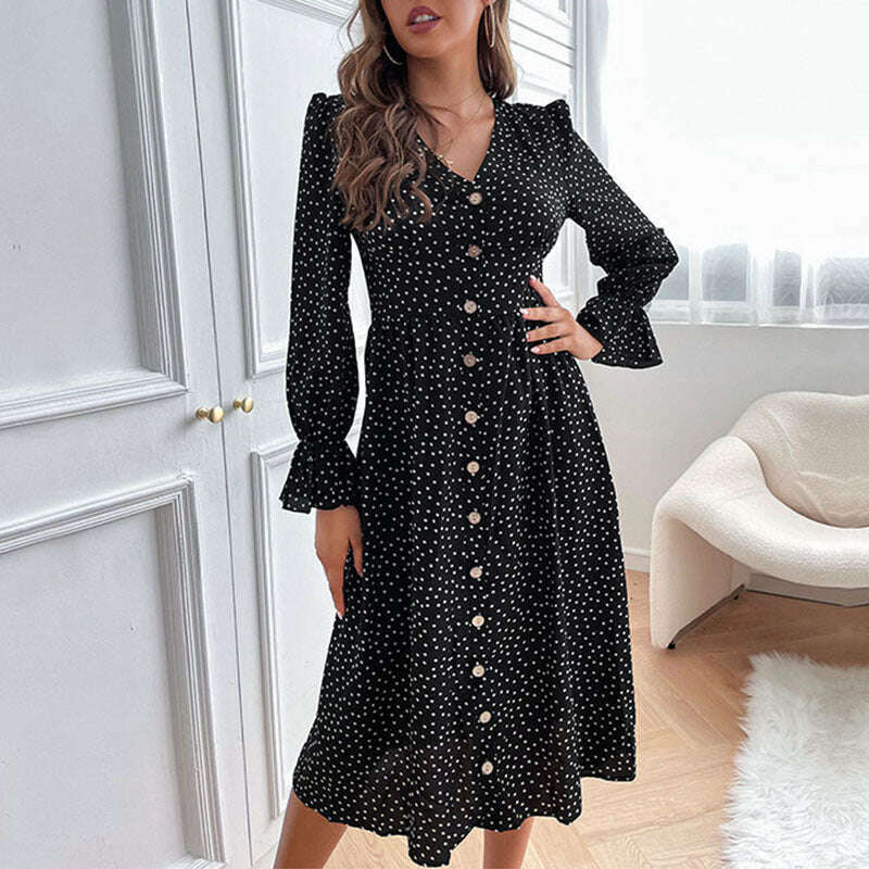 black-polka-dot-long-sleeve-dress-–-petal-sleeves-woven-fit-for-autumnsmiling-maria---everything-for-women-34658333