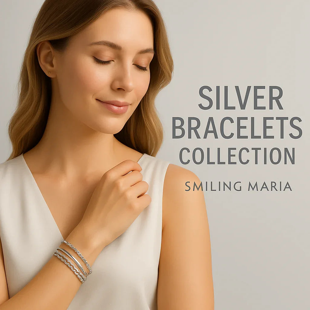 Silver Bracelets - Smiling Maria - Everything For Women
