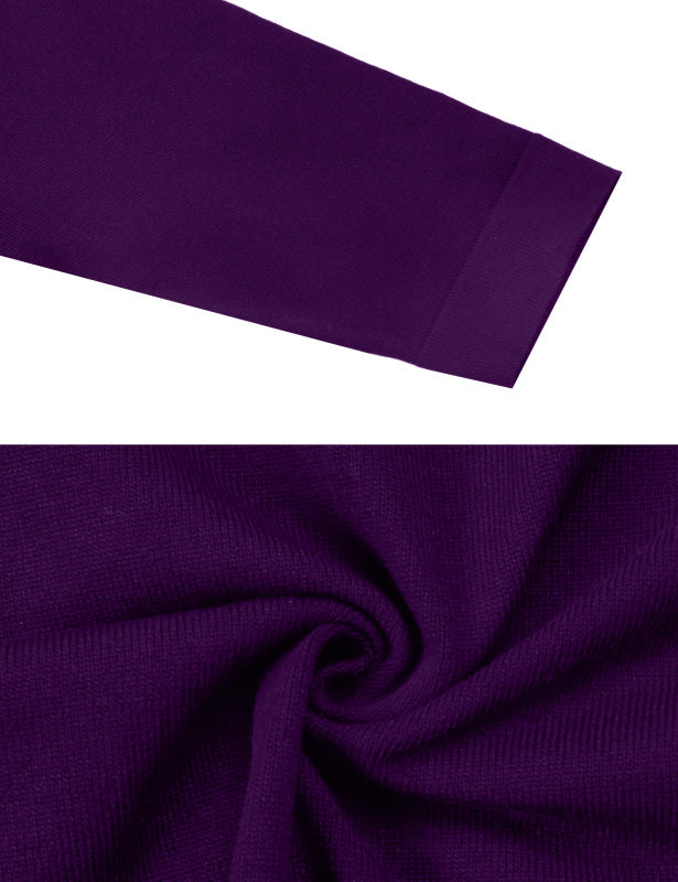 Укороченный вязаный кардиган с рукавом 3/4