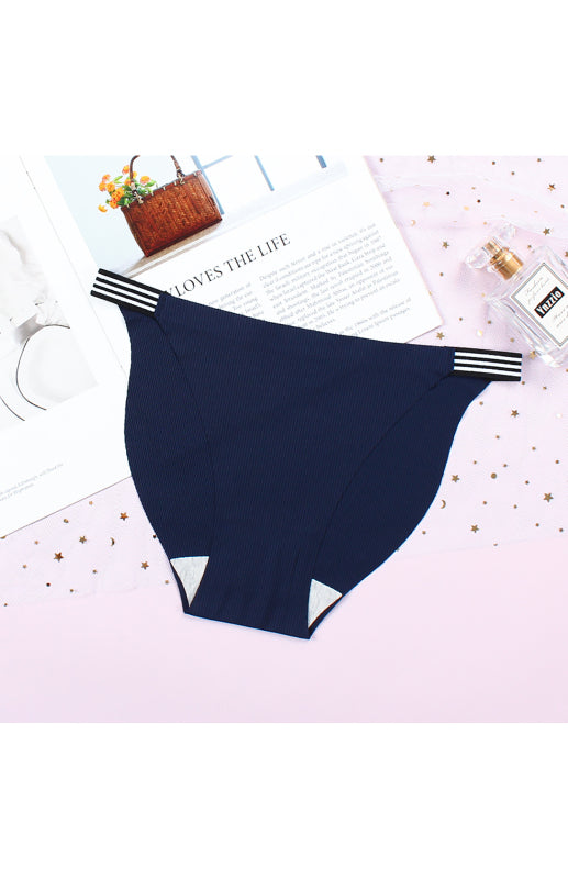 Women's Seamless Low-Waist Breathable Panties – Invisible, Soft, Full Coverage