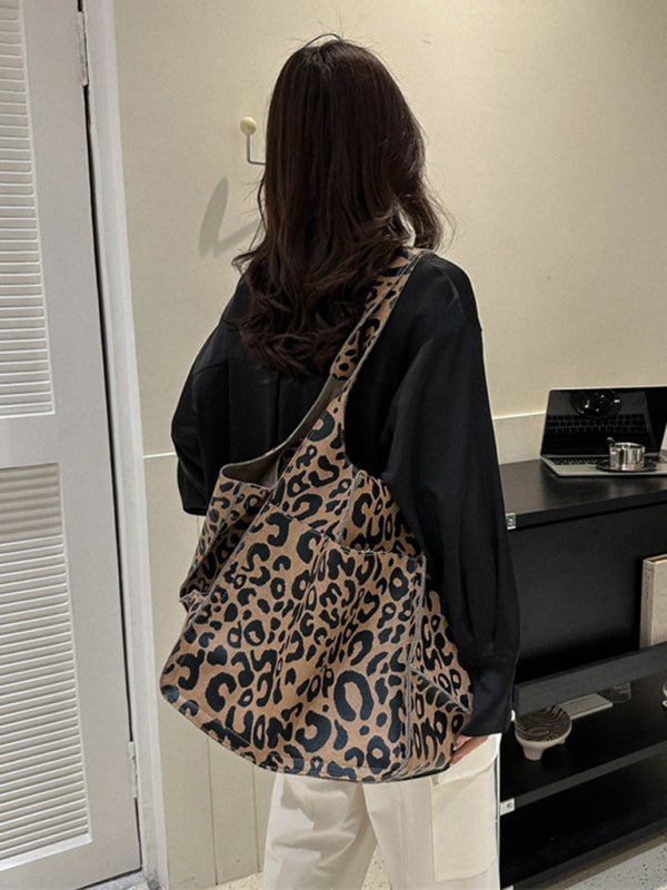 Soft Leather Large Tote Shoulder Bag