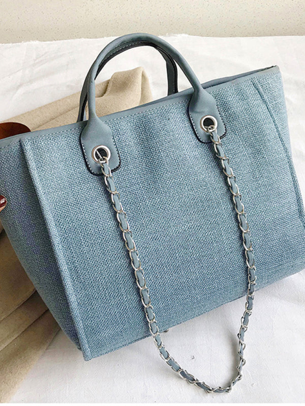 Women's Large Bucket Shoulder Tote Bag