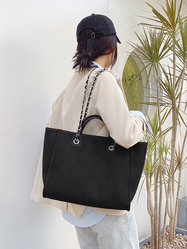 Women's Large Bucket Shoulder Tote Bag