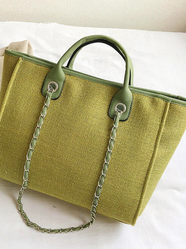 Women's Large Bucket Shoulder Tote Bag