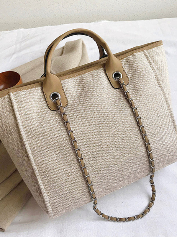 Women's Large Bucket Shoulder Tote Bag