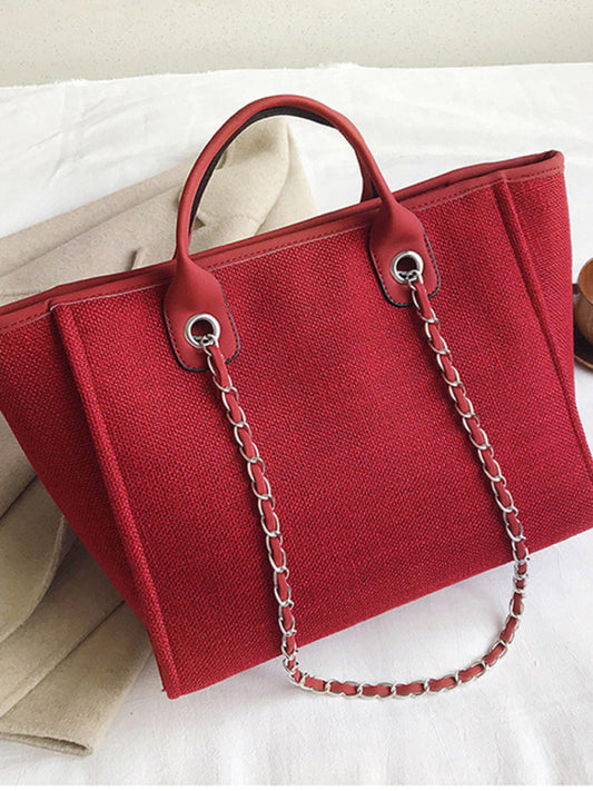 Women's Large Bucket Shoulder Tote Bag