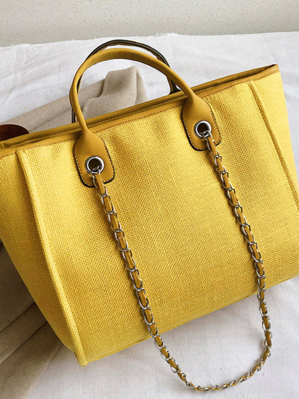 Women's Large Bucket Shoulder Tote Bag