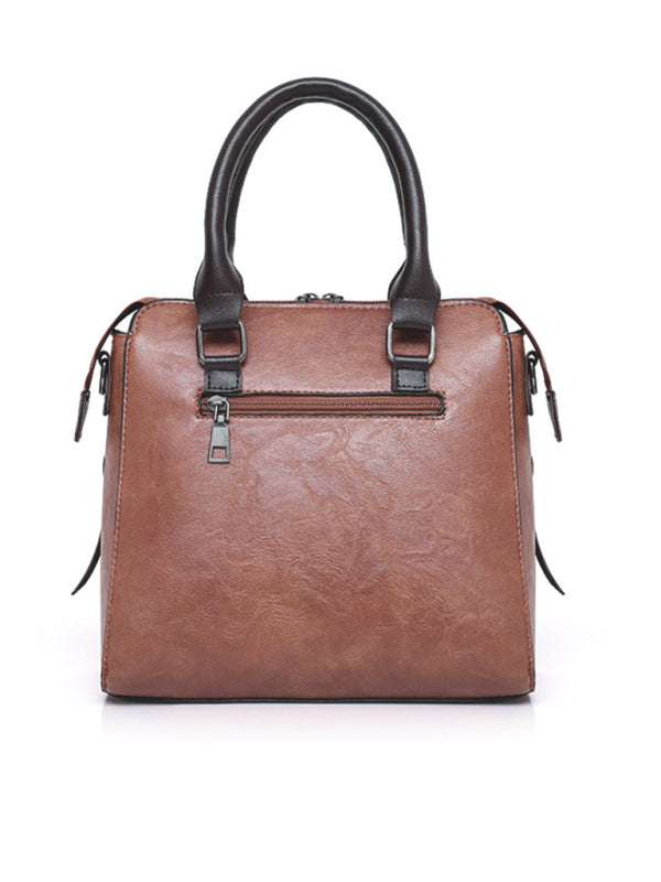 Women's Retro PU Handbag 4-Piece Set