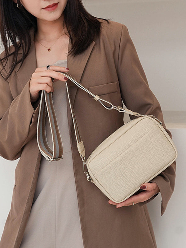 Women's PU Leather Small Crossbody Bag