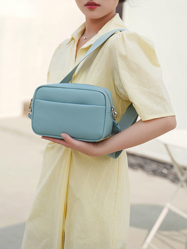 Women's PU Leather Small Crossbody Bag