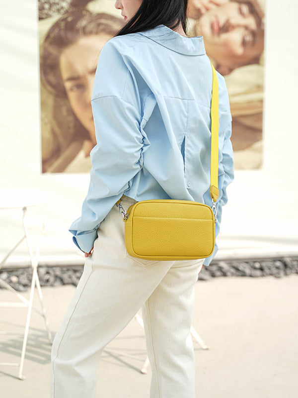 Women's PU Leather Small Crossbody Bag