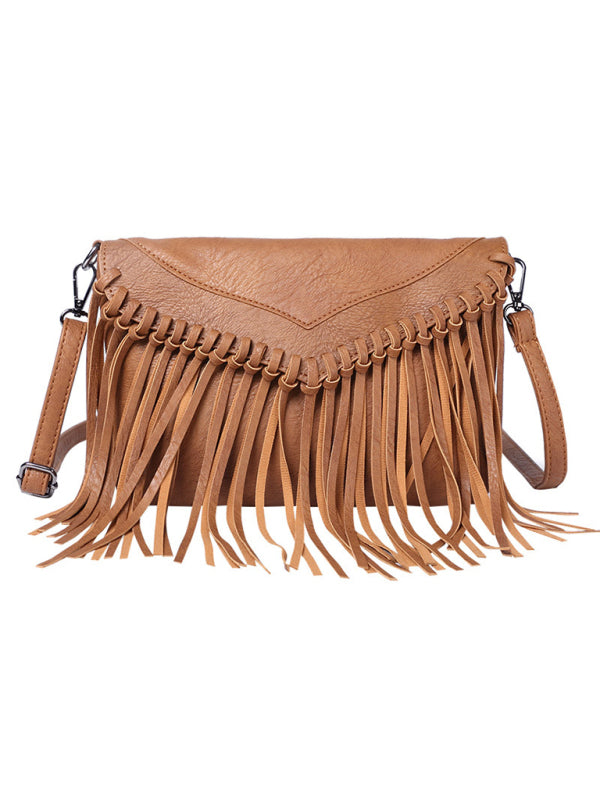 Envelope Tassel Shoulder Messenger Bag