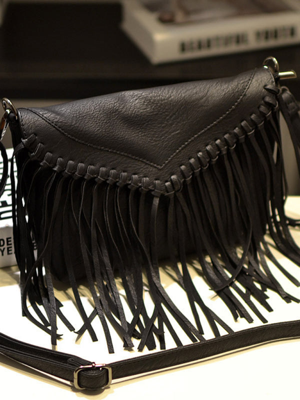 Envelope Tassel Shoulder Messenger Bag