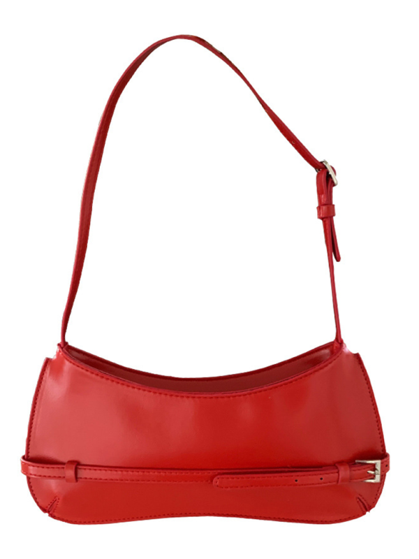 Retro Baguette Shoulder Bag
