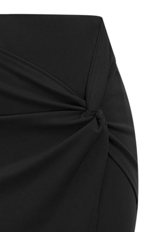 Pleated Knit Midi Skirt – Smiling Maria