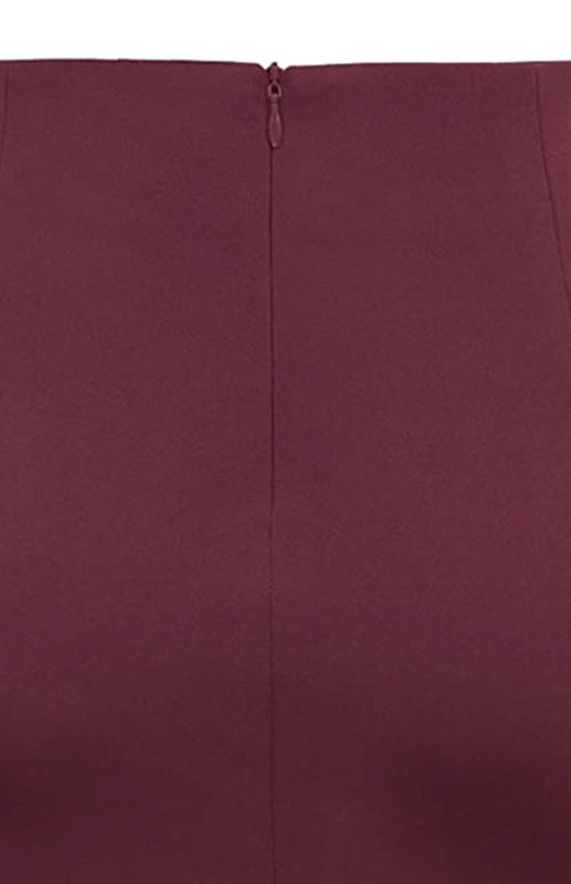 Pleated Knit Midi Skirt – Smiling Maria