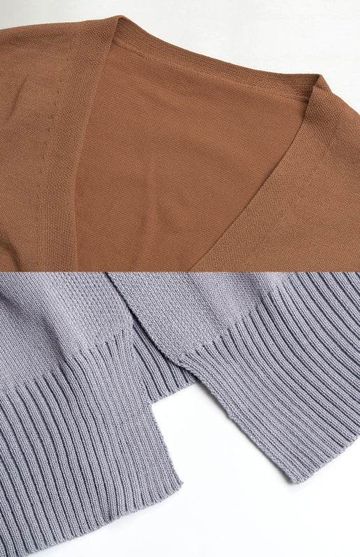 Leopard Print Open Front Cardigan