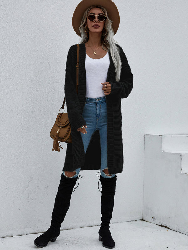 Otwarty sweter kardigan dla kobiet