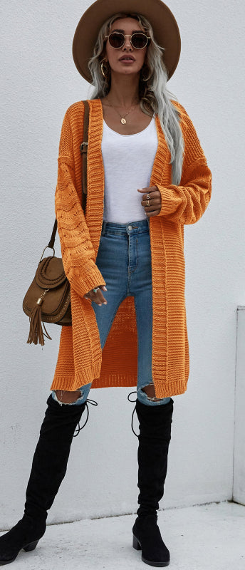 Otwarty sweter kardigan dla kobiet