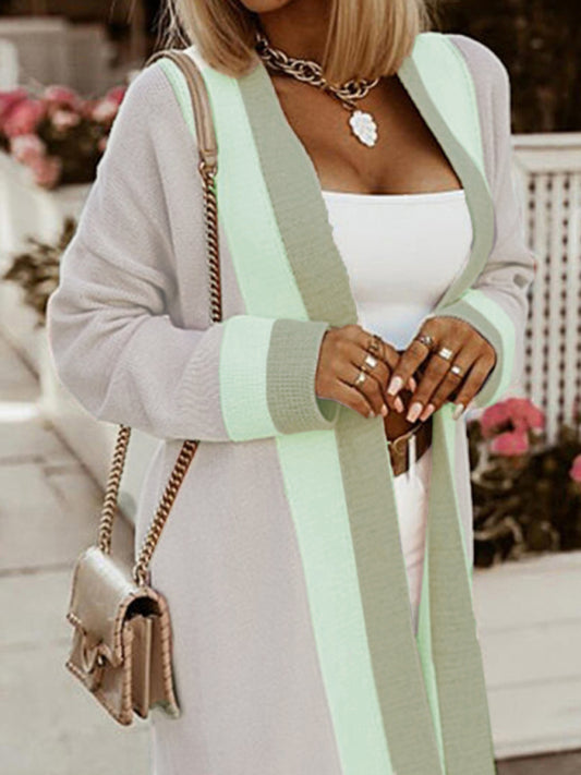 Sleeveless Knit Cardigan for Spring & Summer Pink