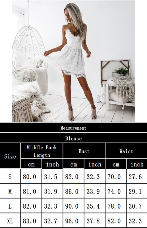 Lace-Paneled Strapless Dress – Sleeveless Knit with Suspender Straps