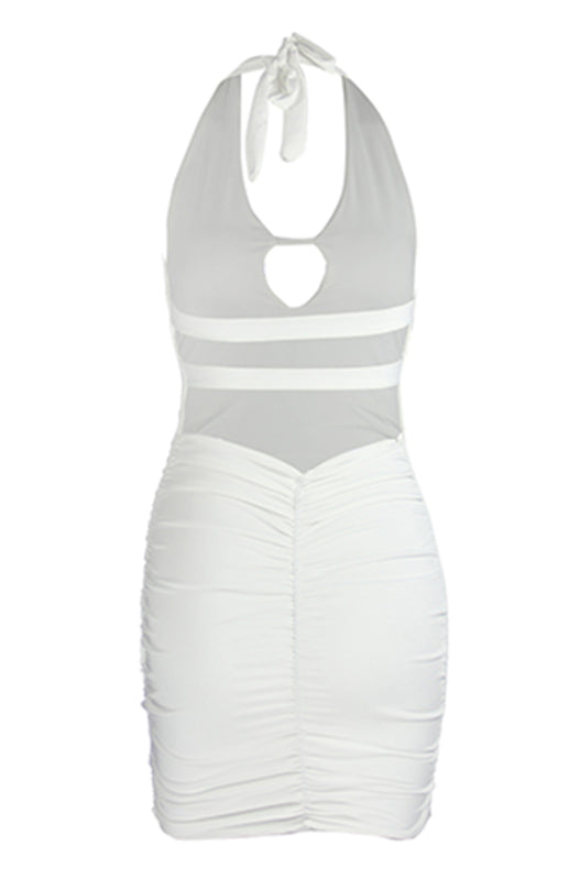 Women's Halter Backless Bodycon Party Dress