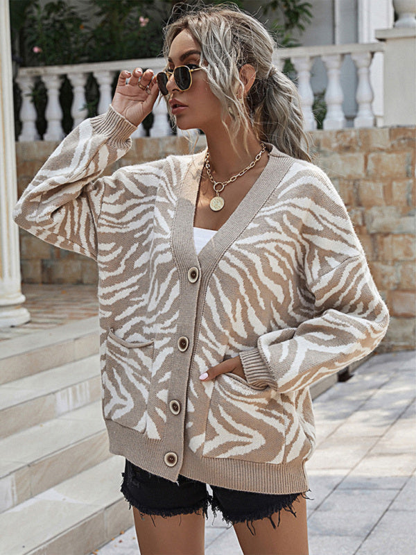 Women's Casual Knit Sweater Cardigan