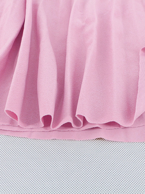 Pleated Knit Midi Skirt – Spring-Summer