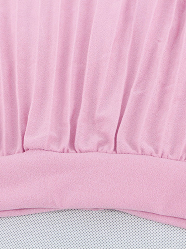 Pleated Knit Midi Skirt – Spring-Summer