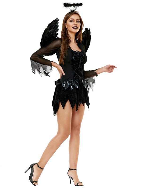 Dark Angel Gothic Vampire Party Dress