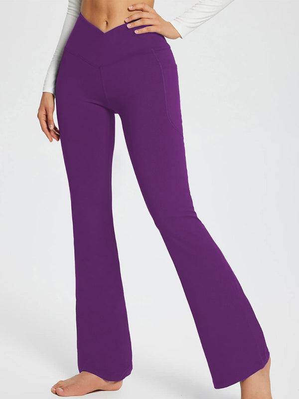 High Waist Wide Leg Yoga Pants