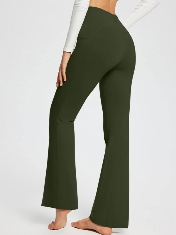 High Waist Wide Leg Yoga Pants