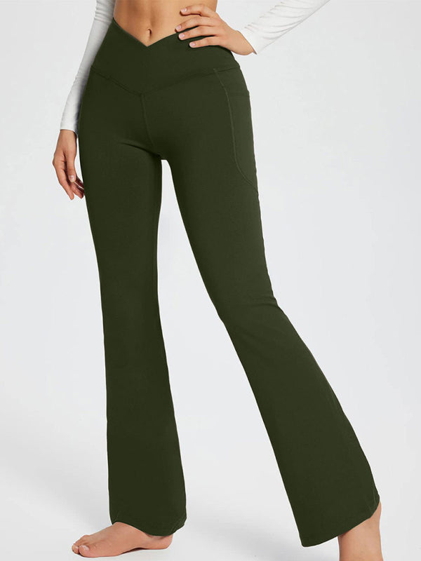 High Waist Wide Leg Yoga Pants