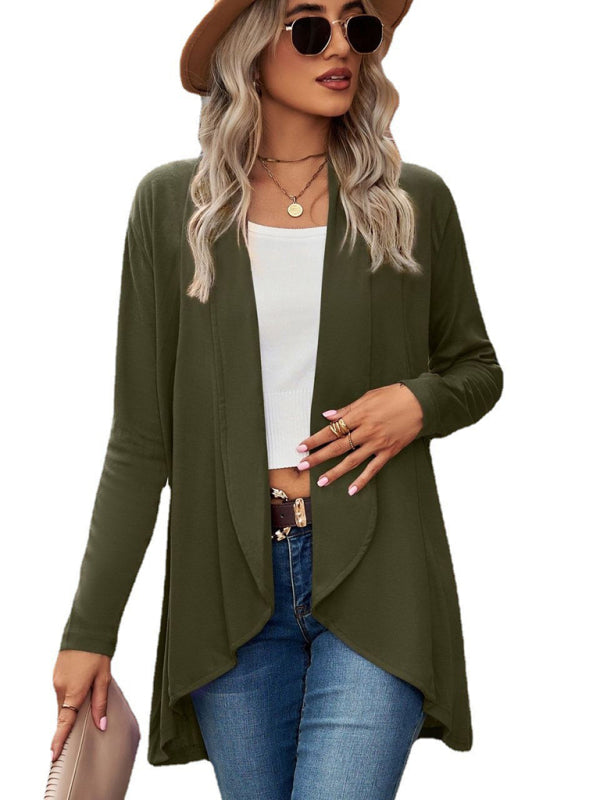 Long Sleeve Knit Cardigan for Women
