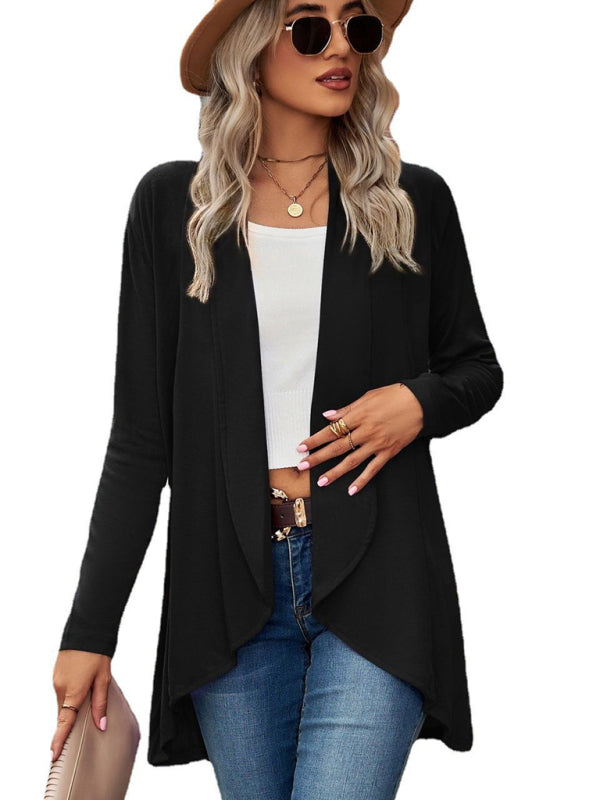 Long Sleeve Knit Cardigan for Women