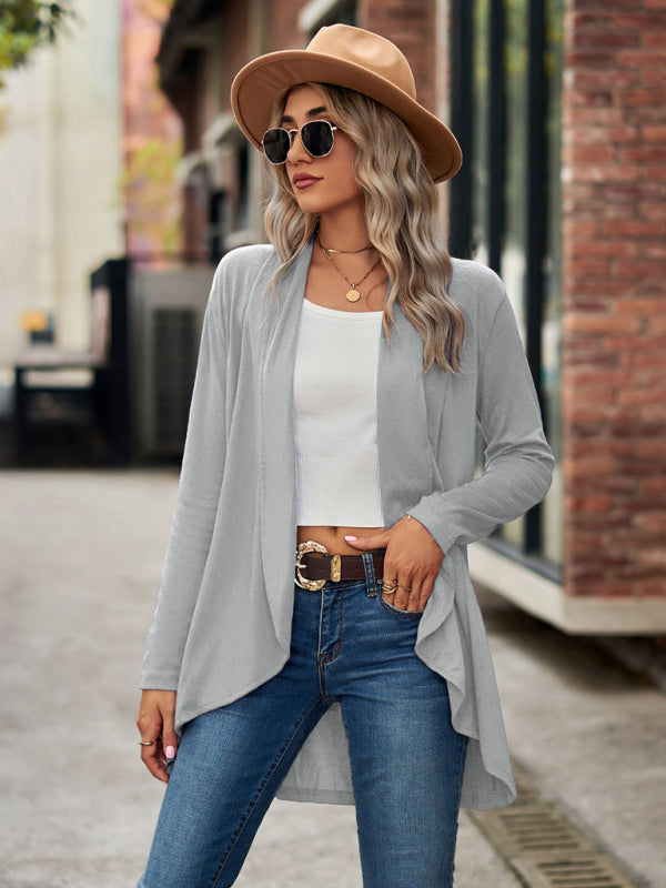 Long Sleeve Knit Cardigan for Women