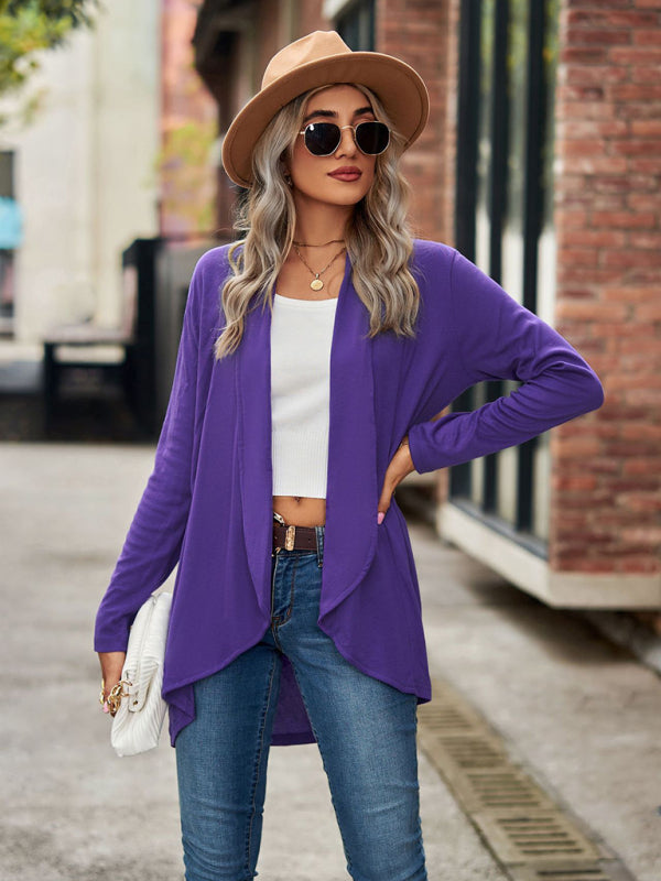 Long Sleeve Knit Cardigan for Women