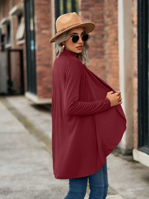 Long Sleeve Knit Cardigan for Women