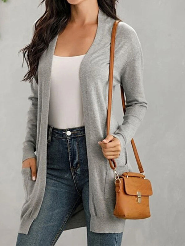 Women's Long Sleeve Knit Cardigan