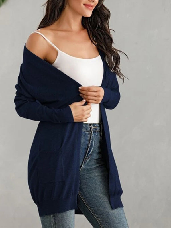Women's Long Sleeve Knit Cardigan