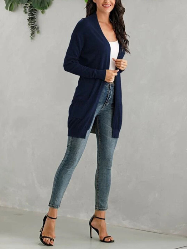 Women's Long Sleeve Knit Cardigan