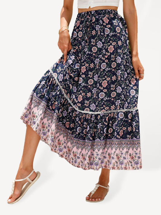 Bohemian Maxi Beach Skirt