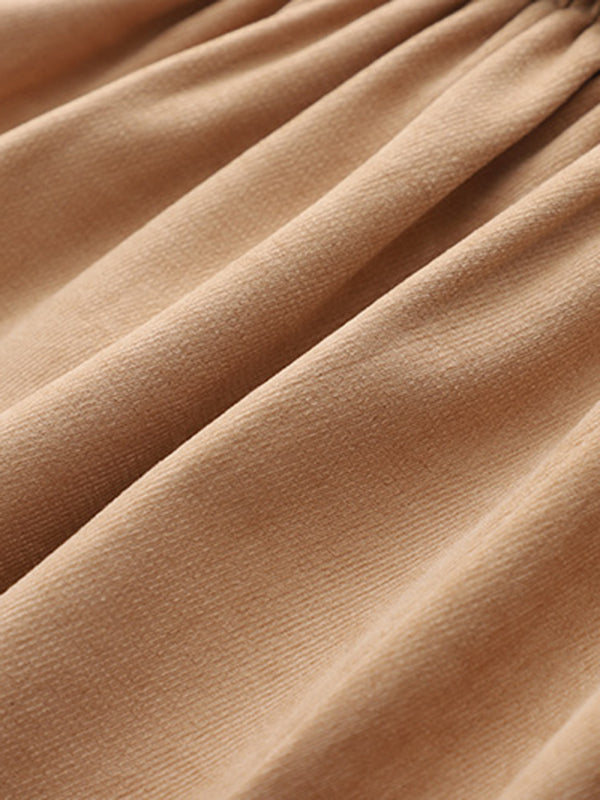 High Waist Irregular Midi Skirt