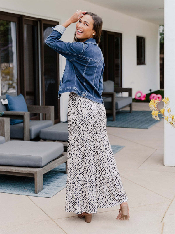 Polka Dot Resort Skirt – Smiling Maria