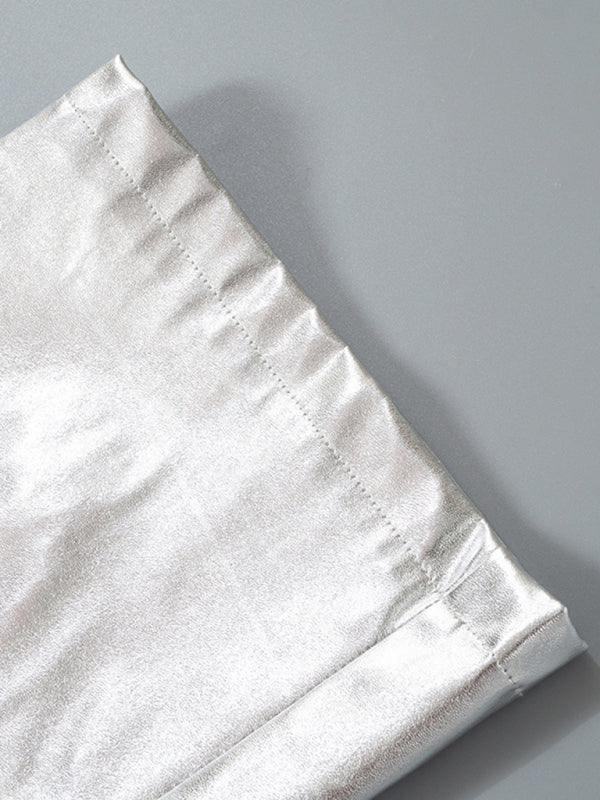 High Waist PU Leather Pants – Smiling Maria