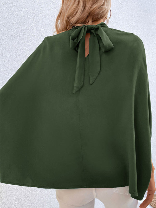 Schickes einfarbiges Damenhemd