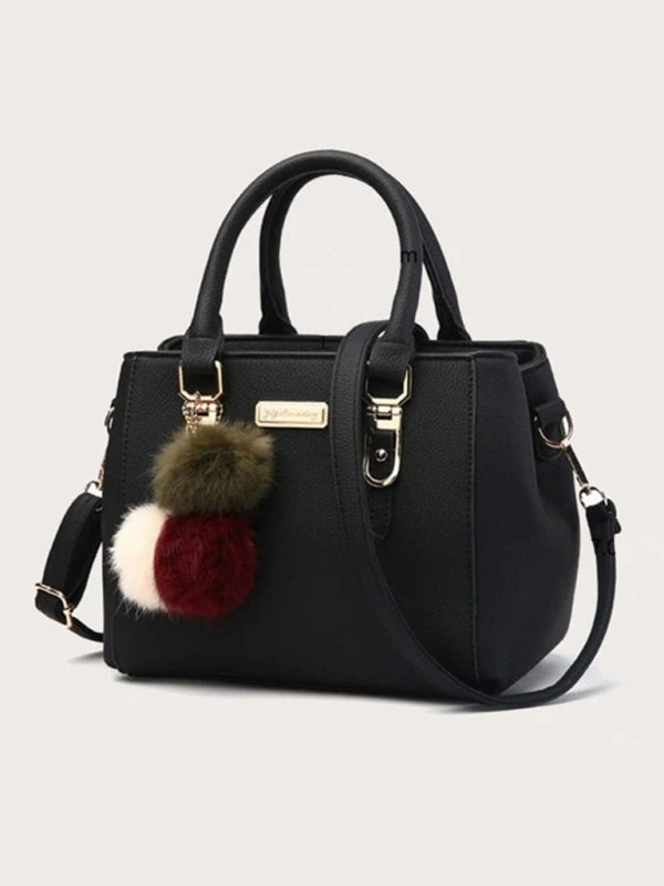 Women's PU Leather Shoulder Handbag