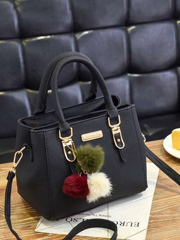Women's PU Leather Shoulder Handbag